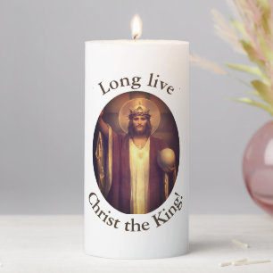 Christ the King Pillar Candle