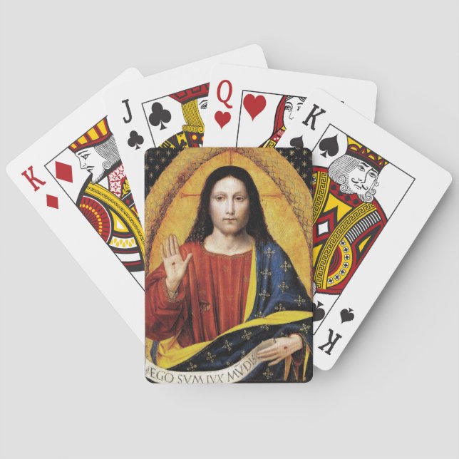 CHRIST THE KING POKER CARDS (Back)