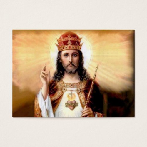 Christ the King Prayer Card