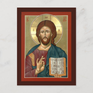 Christ the Light-giver Prayer Card