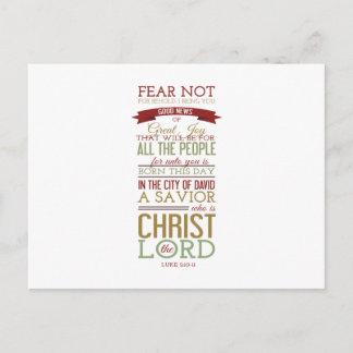 Christ the Lord Postcard