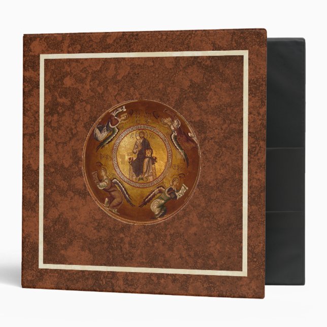 Christ the Pantakrator Christian Icon Binder (Front/Inside)