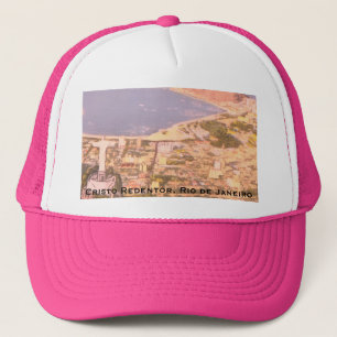 Christ the Redeemer, Corcovado Mountain, Brazil Trucker Hat
