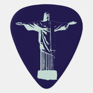 Christ the Redeemer personalized Guitar Pick