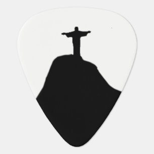 Christ the Redeemer personalized Guitar Pick
