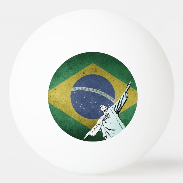 Christ the Redeemer Ping-Pong Ball (Front)