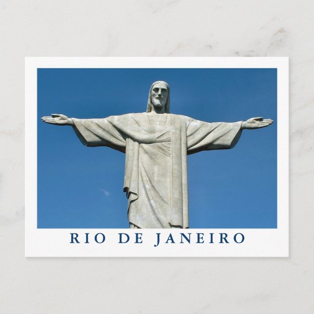 "Christ the Redeemer" postcard (Front)