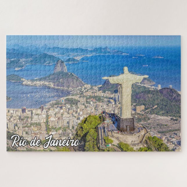 Christ The Redeemer, Rio de Janeiro Jigsaw Puzzle (Horizontal)
