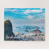 Rio De Janeiro With Christ The Redeemer Jigsaw Puzzle | Zazzle