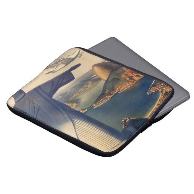 Christ the Redeemer Statue, Rio De Janeiro, Brazil Laptop Sleeve (Front Top)