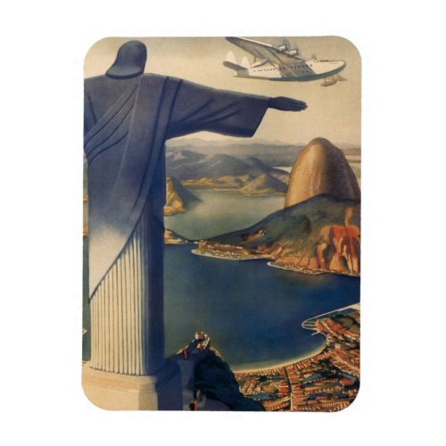 Christ the Redeemer Statue Rio De Janeiro Brazil Magnet
