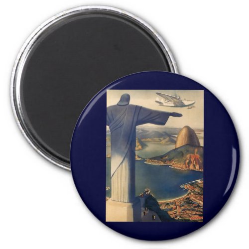 Christ the Redeemer Statue Rio De Janeiro Brazil Magnet