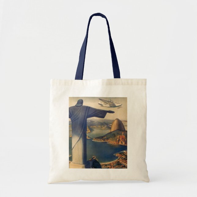 Christ the Redeemer Statue, Rio De Janeiro, Brazil Tote Bag (Front)