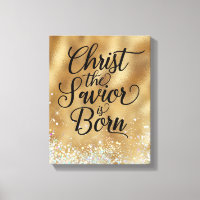Christ the Savior is born Christmas