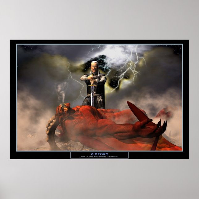 Christ the Victor Poster (Front)