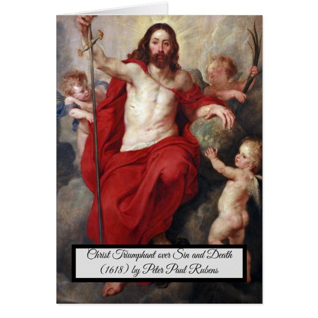 Christ Triumphant over death Cards (Front)