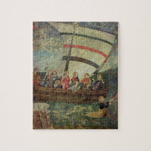 Christ walking on the water, after the 'Navicella' Jigsaw Puzzle