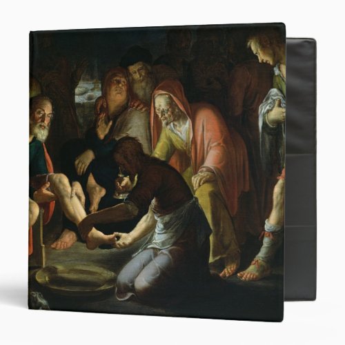 Christ Washing the Disciples Feet 1623 Binder