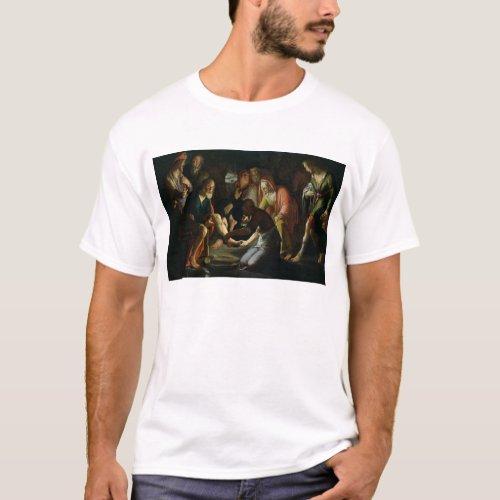 Christ Washing the Disciples Feet 1623 T_Shirt