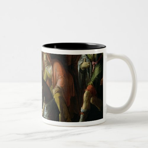 Christ Washing the Disciples Feet 1623 Two_Tone Coffee Mug