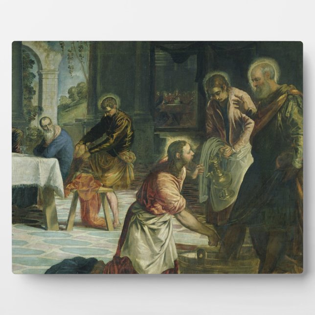 Christ Washing the Disciples' Feet, c.1547 Plaque (Front)