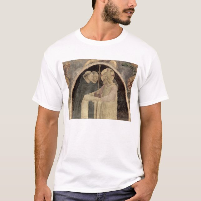 Christ Welcomes Two Dominican Friars, (fresco) (de T-Shirt (Front)