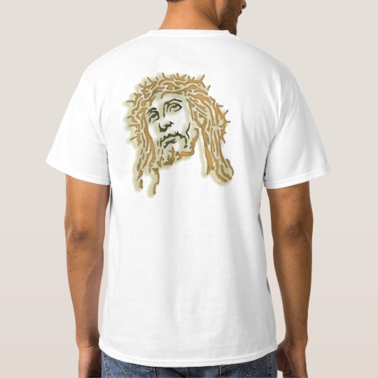 Christ with crown of thorns T-Shirt | Zazzle