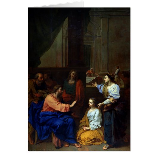 Christ with Martha and Mary Cards (Front)