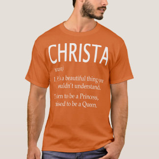 Christa Name Gift 143 T-Shirt