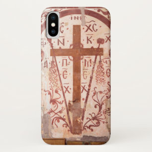 Christain Cross Artwork iPhone X Case