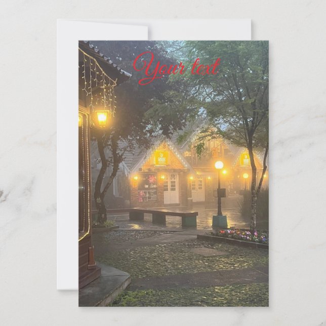 Christamas crad holiday card (Front)