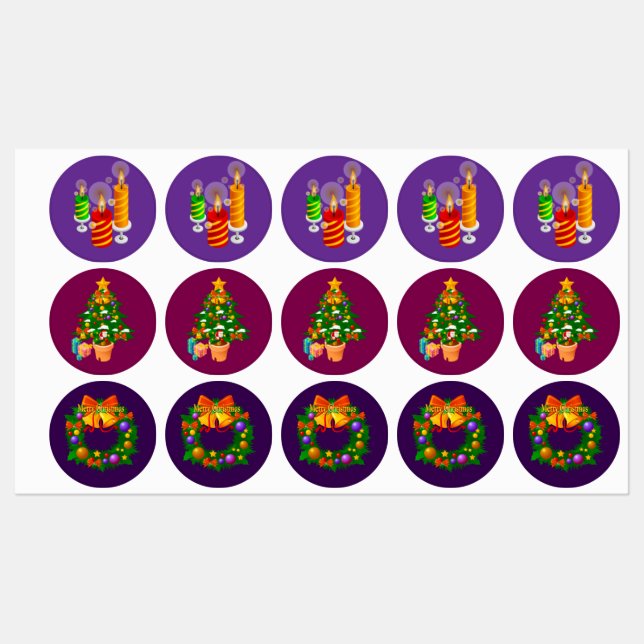 Christamas Labels (Sheet)
