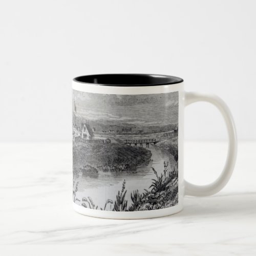 Christchurch Canterbury Colony New Zealand Two_Tone Coffee Mug