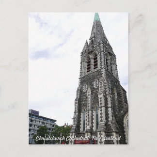 ChristChurch Cathedral, New Zealand Postcard