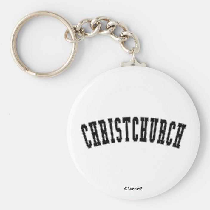 Christchurch Key Chain