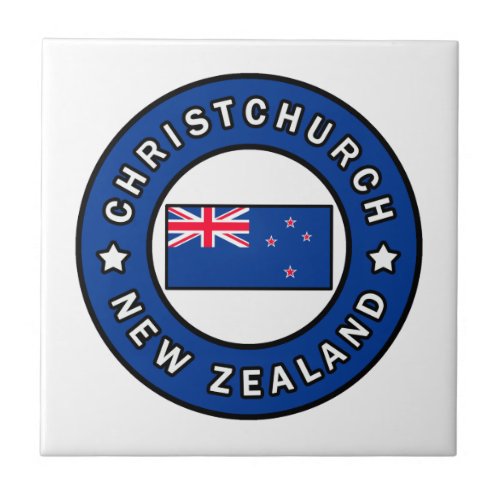Christchurch New Zealand Ceramic Tile