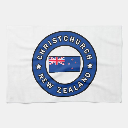 Christchurch New Zealand Kitchen Towel