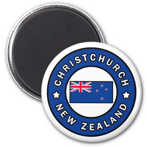 Christchurch New Zealand Magnet