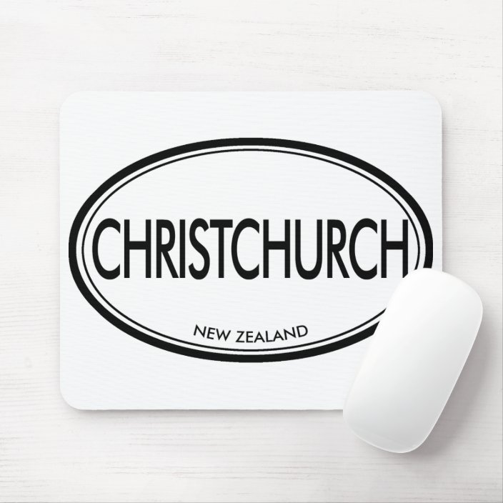 Christchurch, New Zealand Mouse Pad