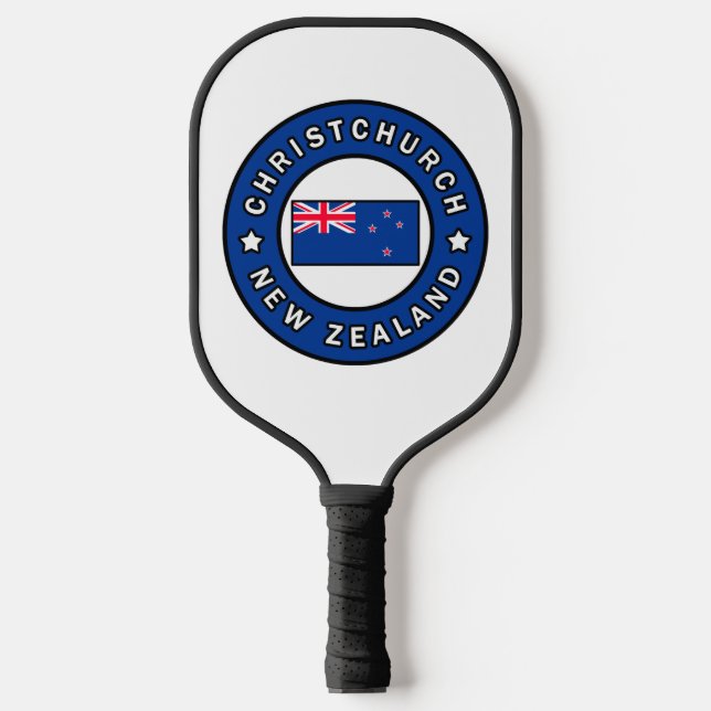 Christchurch New Zealand Pickleball Paddle (Front)