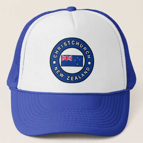 Christchurch New Zealand Trucker Hat