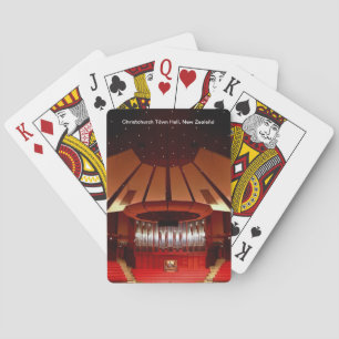 Christchurch Town Hall Poker Cards