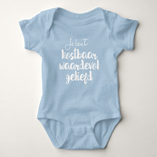 Christelijk baby romper - Je bent waardevol