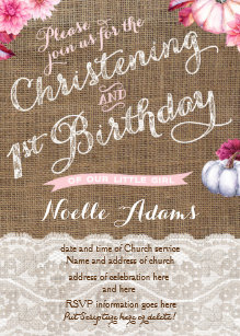 save 60 on christening 1st birthday invitations limited time only