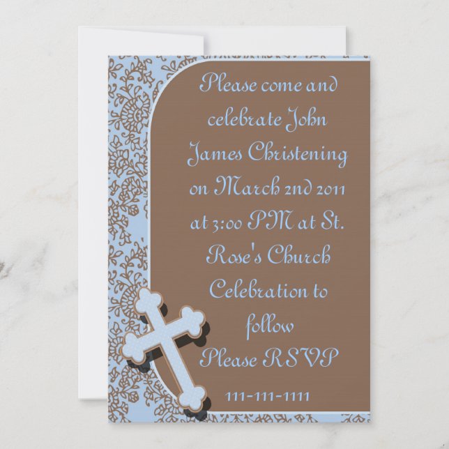 Christening / Baptism/Communion Invitations (Front)