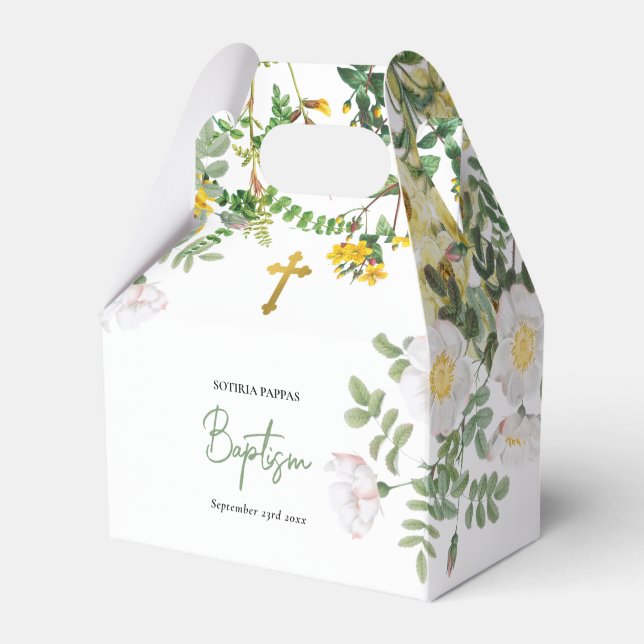 Christening Baptism Favor Boy Girl Boxes (Front Side)