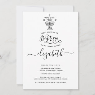 Christening Baptism Invitation
