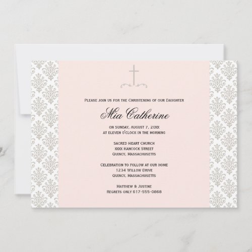 Christening / Baptism Invitation - Personalize