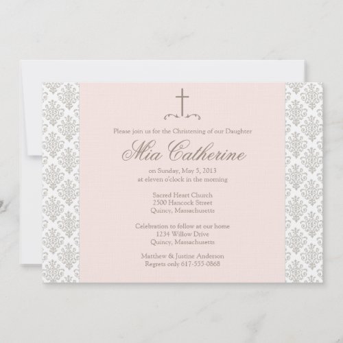 Christening / Baptism Invitation - Personalize