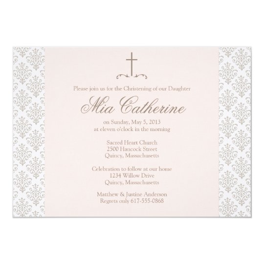 Christening / Baptism Invitation - Personalize